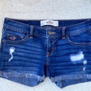 Hollister Distressed Shorts Women's size 23